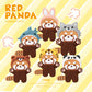 Adorable Red Panda Embroidery Patch