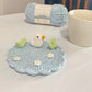 DIY craft kit for making gifts sheep, bear, duck, water coaster, hand-knitted yarn, crochet hooks