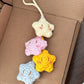 Cute little star pendant, handmade yarn, DIY crochet kit, crochet doll gift.
