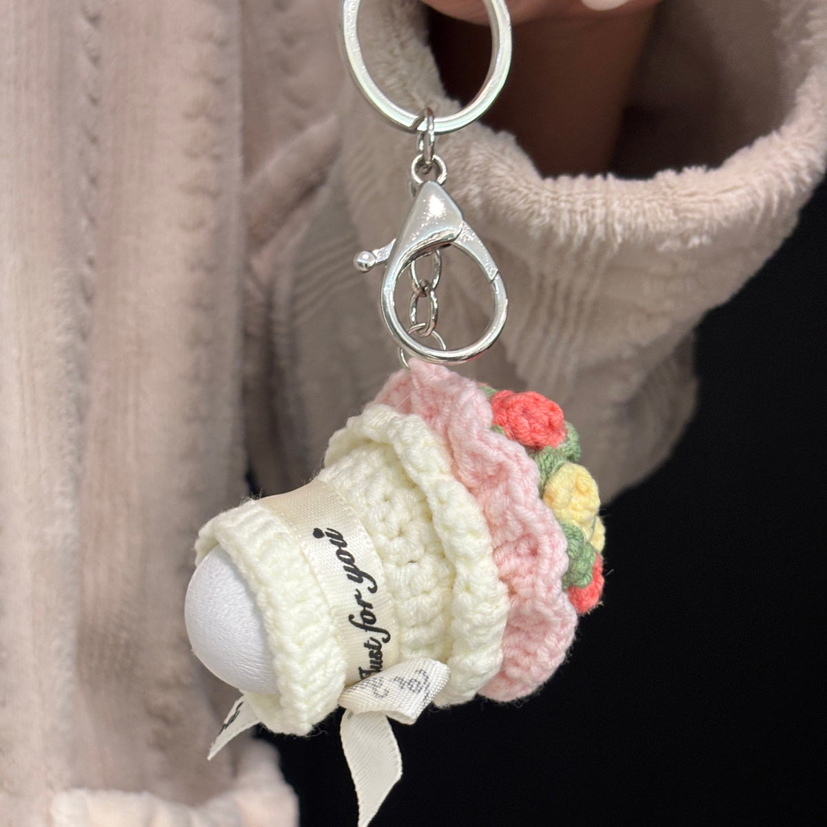 DIY badminton bouquet materials, pendant, yarn, crochet, cute best friend shuttlecock gift