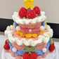 DIY Strawberry Cake Storage Box - Crochet Kit for Handmade Birthday and Valentine's Day Gifts