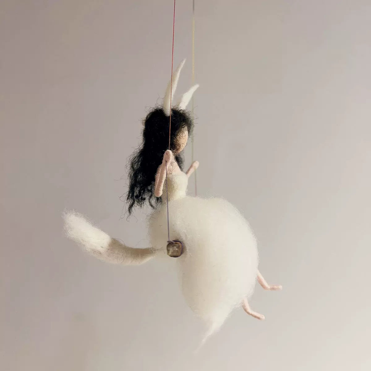 White Fox Fairy Felting Charm Kit