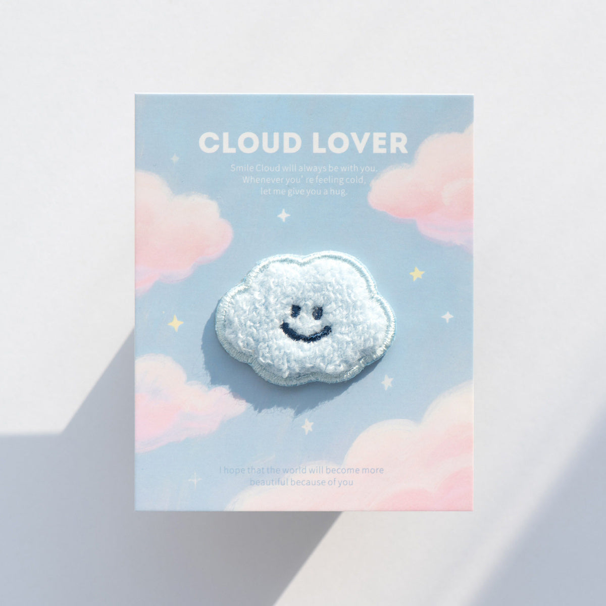 Fluffy Cloud Embroidery Patch