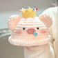 DIY Pig Hat Handmade Knitting DIY Material Kit Yarn Crochet Hook Cute Doll Crochet