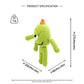 Funny Crochet Alien Monster Plush - Quirky Three-Armed Amigurumi Toy