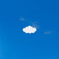 White Cloud Embroidery Patch