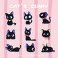 Black Cat Embroidery Patch