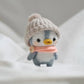 DIY Crochet Snowman Doll Kit — Handmade Gift & Knitting Materials Pack (Keychain)
