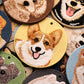 Exquisite Animal Embroidery Hanging Charm