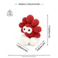 Funny Crochet Octopus Monster - Quirky Amigurumi Whimsical Desk Decor Gift