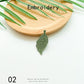 Fresh and Delicate Leaf Embroidery
