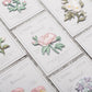 Fragrant Botanical Flower Embroidery Patch