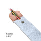 Handcrafted Multicolored Wooden Knitting Needles