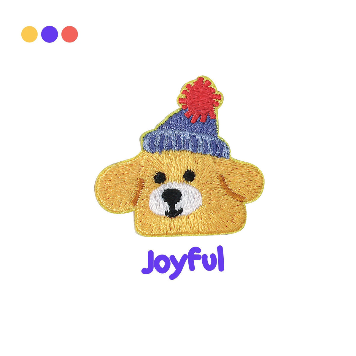 Cartoon Dog Embroidery Patch