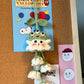 Three-eyed ghost lily of the valley pendant, Hello Kitty cat, little panda backpack, DIY crochet kit, gift set.