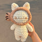 DIY Taiyaki Kitten Material Kit, Handmade Ornament, Sofa Decoration, Children's Hug Doll Gift