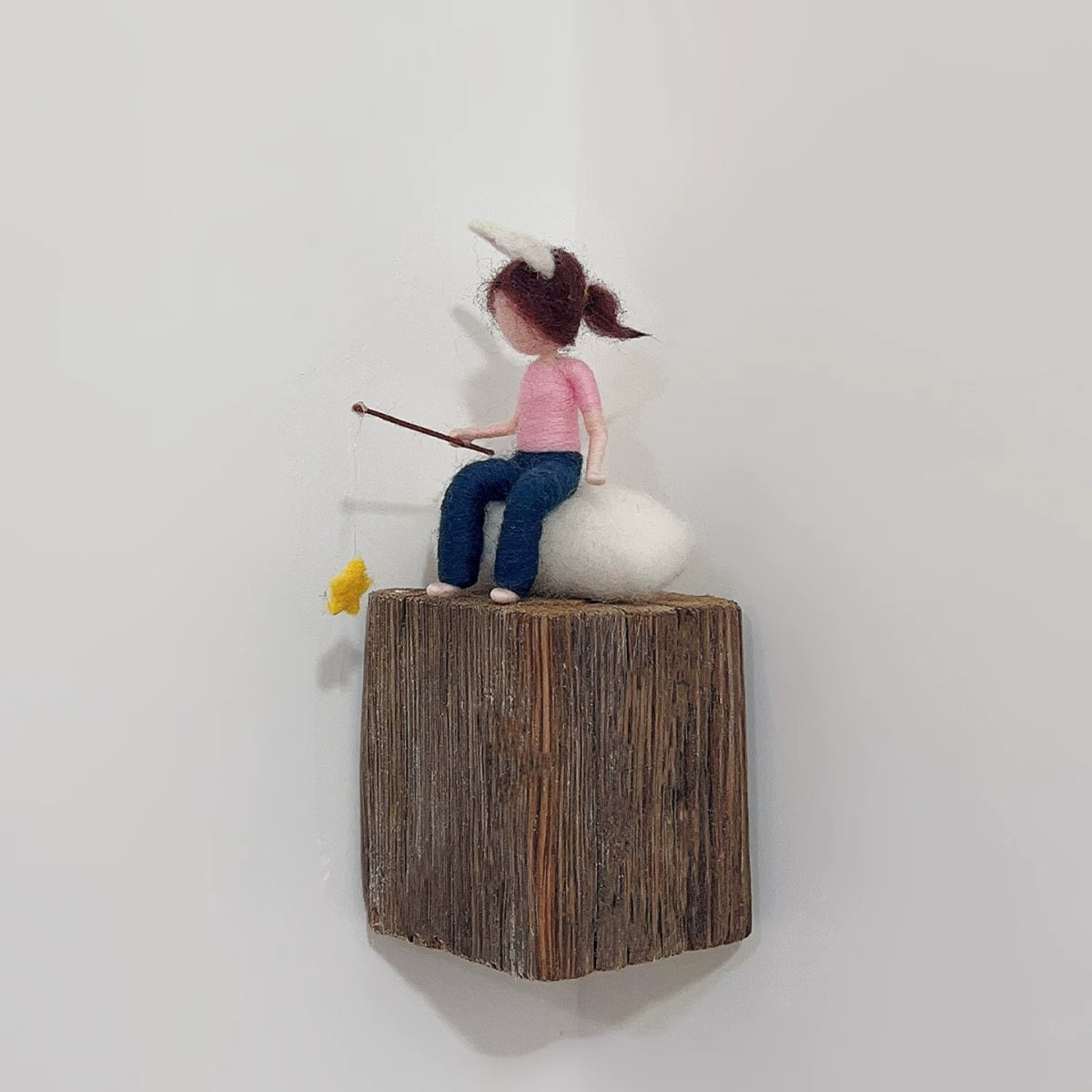Bunny Elf Needle Felting Kit