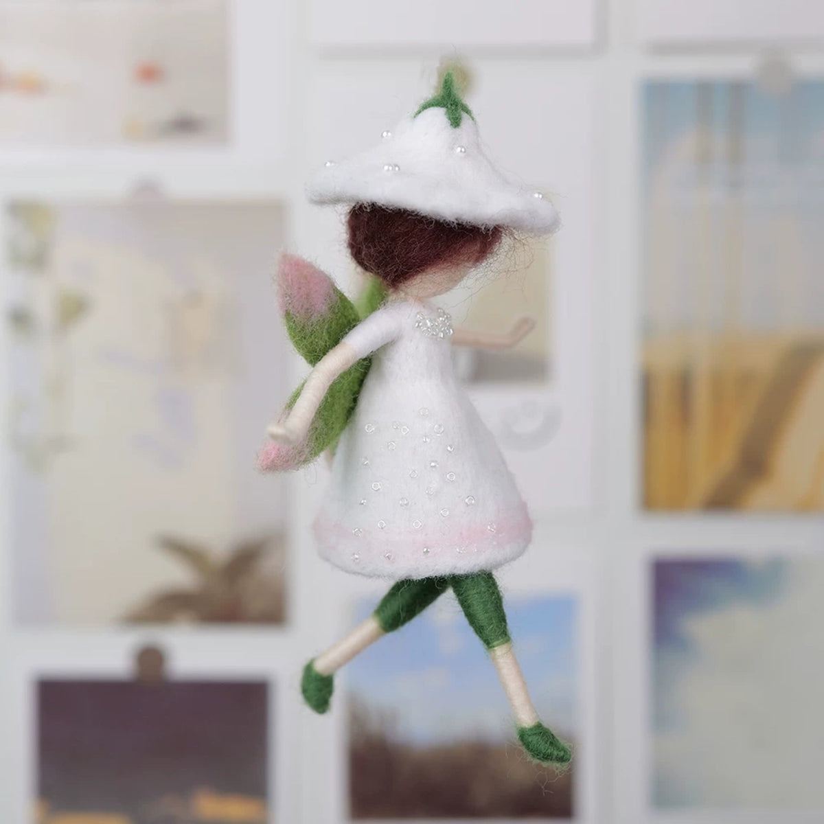 Snow Angel Needle Felting Kit