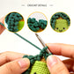 Crochet Succulent Plant Plush, Handmade Amigurumi Potted Plant Decor Gift