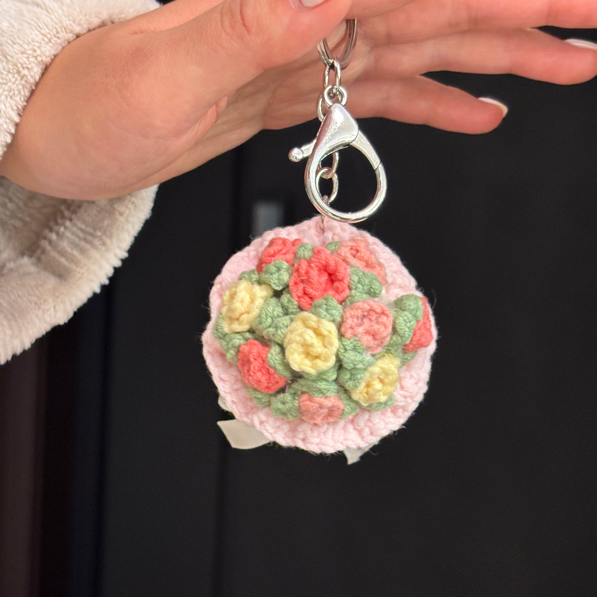 DIY badminton bouquet materials, pendant, yarn, crochet, cute best friend shuttlecock gift