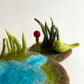 Pond Bird & Frog Felt Coaster Kit with Tools