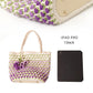 Large Gradient Tulip Handbag DIY Crochet Kit Gift