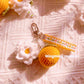 Finished Hand-Knitted Accessories: Keychains, Bag Charms, and Mobile Phone Pendants