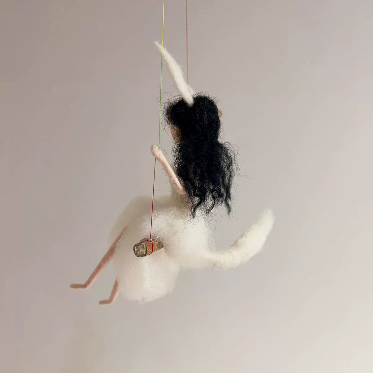 White Fox Fairy Felting Charm Kit