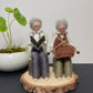 Sweet Senior Couple Felting Decor Kit