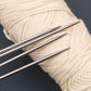 Stainless Steel Straight Knitting Needles (Knitting Tools)