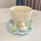 DIY craft kit for making gifts sheep, bear, duck, water coaster, hand-knitted yarn, crochet hooks