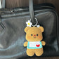 DIY Bear Doll Keychain Crochet Kit - Couple Pendant - Custom Gift
