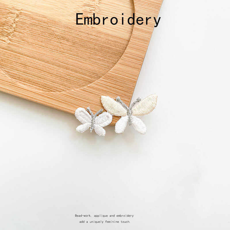 Butterfly Embroidered Iron-on Patch