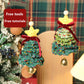 DIY Christmas tree and car ornament crocheting kit, handmade Christmas decorations and gifts