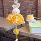 DIY Laurel Rabbit Wind Chime Pendant Crochet Kit