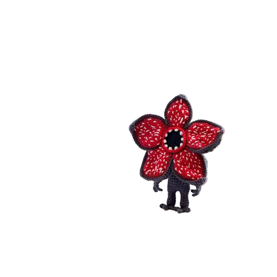 Dada Carnivorous Flower Yarn DIY Crochet Kit - Ornaments, Handmade Gifts, Time-Killing and Entertainment