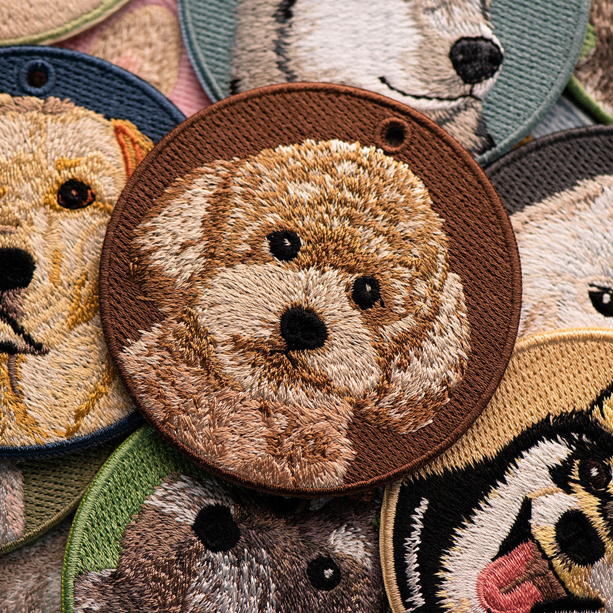 Exquisite Animal Embroidery Hanging Charm
