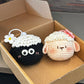 DIY Mini Sheep Keychain/Pendant - Knitted Craft