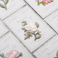 Fragrant Botanical Flower Embroidery Patch