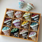 Mini bouquets, handmade crochet and knitted keychains, birthday gifts
