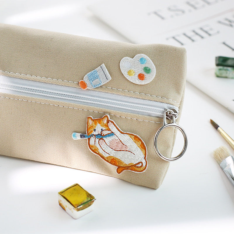 Soft & Cute Cat Embroidery Patch