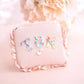 Exquisite Floral English Letter Embroidery Patches