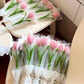 Tulip Bouquet DIY Material Kit - Handmade Woven Finished Product - Mother's Day/Valentine's Day Gift