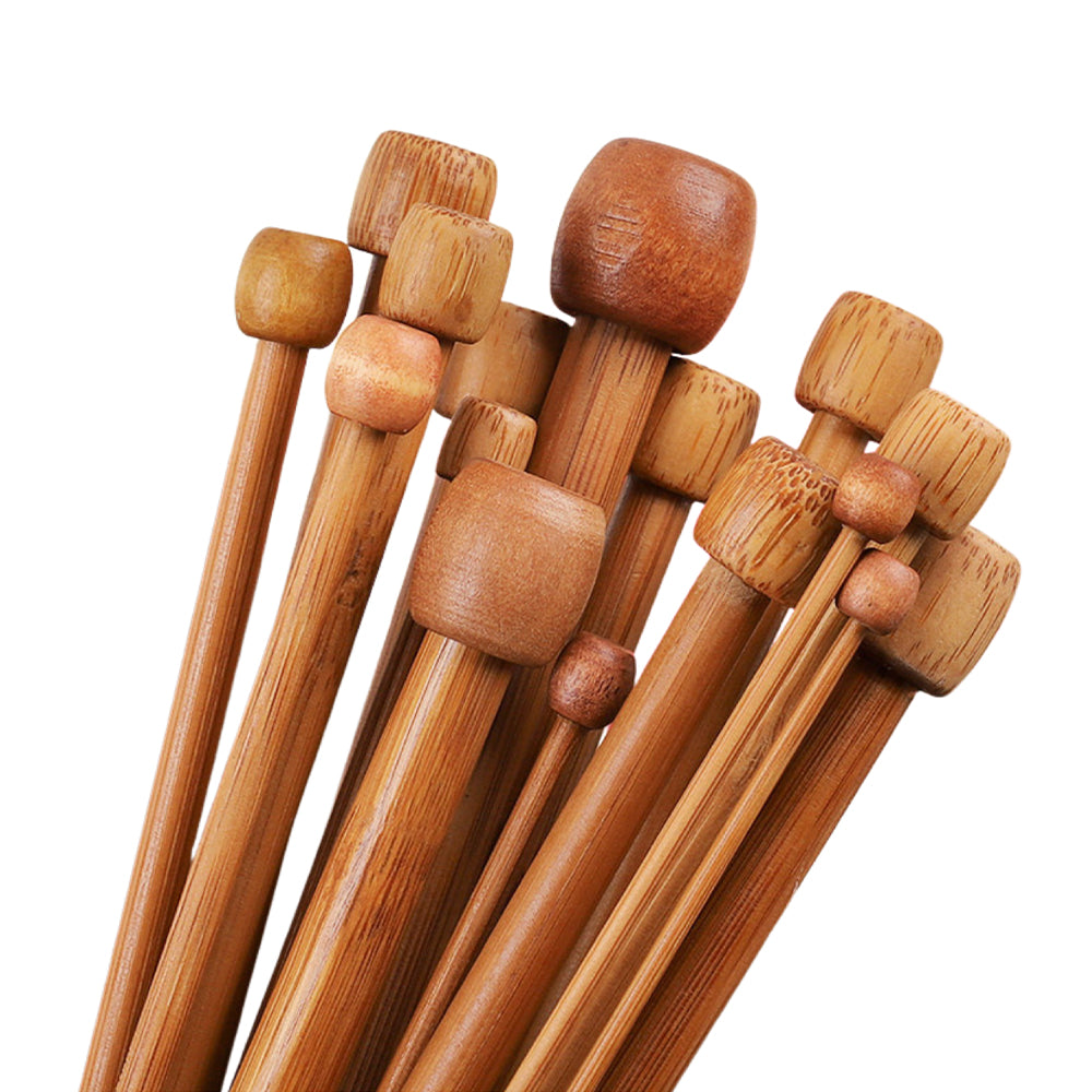 Carbonized Bamboo Knitting Needles