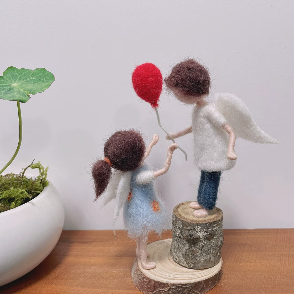 Handmade Angel Needle Felting Kit