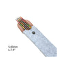 Handcrafted Multicolored Wooden Knitting Needles