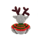Handmade Crochet Reindeer Plush - Cute Amigurumi Christmas Holiday Gift