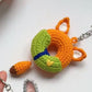 Handmade Crochet Animal Keychain