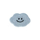 White Cloud Embroidery Patch