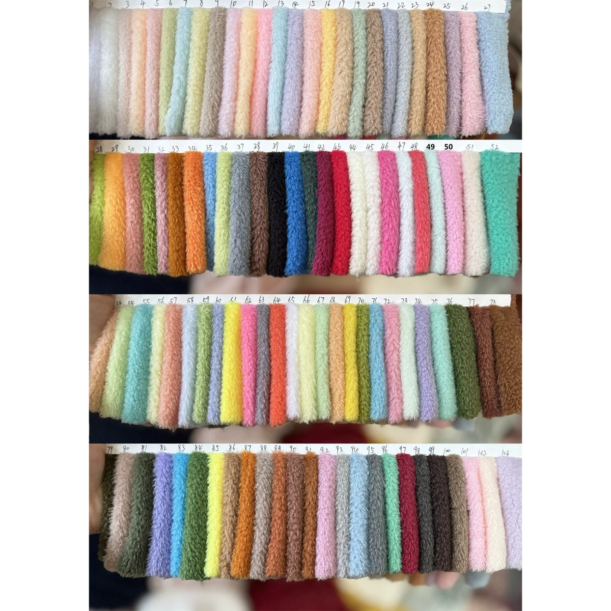 5mm Soft Plush Fabric for Mini Dolls